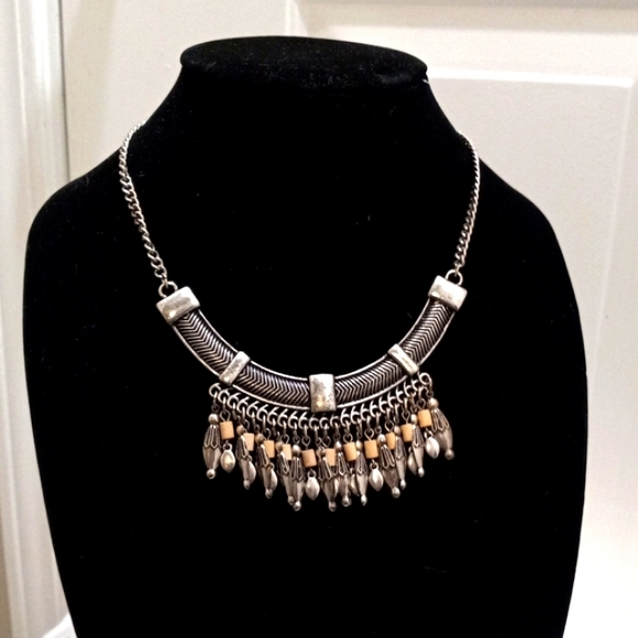 American Eagle Choaker Tribal Chandelier Style Neckless - Picture 3 of 9
